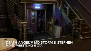 MD Storm & Stevo Tag Team Beatdown: Blue Boy Bullied, Battered & Demolished in Xtasia Dungeon