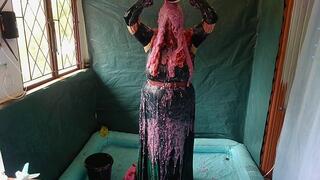 Darkabyss445 As Princess Merida in Naughty Sploshing