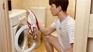 College boy Steals Underwear "-" Sniffing "-"Jerking OFF"-"CUM "-"CALVIN KLEIN