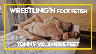Tonny and André Feet (1080p) Wrestling - Foot Fetish - Gay Bondage - Gay Domination - Twink - Armipt - BDSM