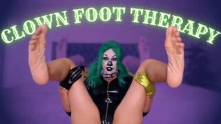 Clown Foot Therapy