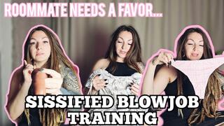 Sissified blowjob training MP4