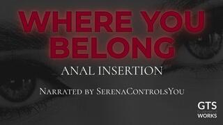 Put In Your Place - Giantess Ass Use - Degrading Humiliation Audio - Tiny Owned Property by GTS Works