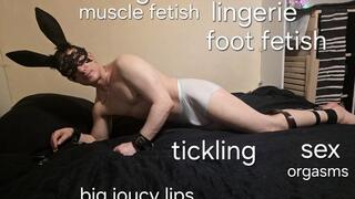 Tickling, bondage, sex, muscle fetish, foot worship, cock trampling, big joucy lips, orgasms, lingerie with Domme GospodaricaEmma and Her Alpha Wolfy01
