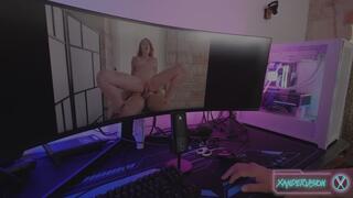 XanderVision - Cherry Candle - Watch Her Suck!-Sucks A Cock!