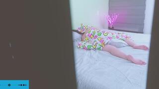 MILF, fucked in bed and came in it