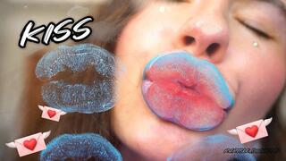 Angelic Frosted Pillow Lips and Melting Icy Kiss