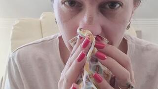 Thick Boogers Close-Up – Watch Me Play Tissue Full of Boogers – I Can’t Stop