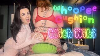 Whoopee Cushion With Niki!