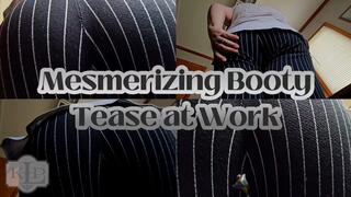 Mesmerizing Booty Tease at Work