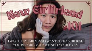 Gloved Asian Girlfriend