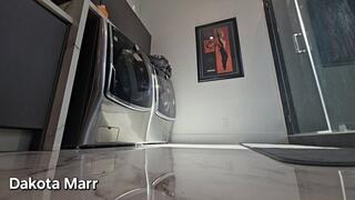 SFW Domestic Housekeeping Folding Laundry