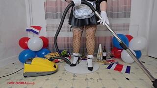 Mila - French Maid (Clean up after 2CV Crush)