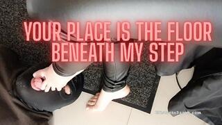 Door Attendant Protocol: Household Beta Degraded as Doormat - Heel Sucking & Face Smothering Under Toes