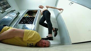 Danielle's New Shoes With Cute Bows FLOOR CAM