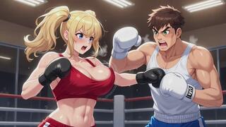 Mixed Boxing Fantasies #6: Confessions of a Stepmom Boxer