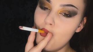 Smoke with your Cute Girlfriend Anna