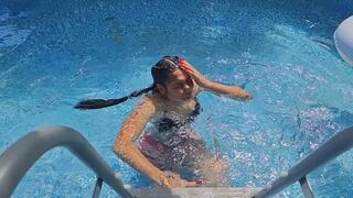 Submerged to the bottom