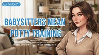 Babysitters Teasing ‘Potty Training’ Failure | Age Play, Humiliation, Diapers
