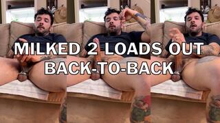 Went Live And Milked 2 Loads Back To Back (Uncut Gooning + Edging) 02182026