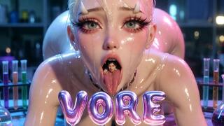 VORE - Oral Soft Vore in The Laboratory (The Shrinking Experiment Erotic Audio)