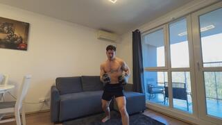 Kickboxing POV: Eating kicks like skittles