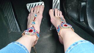 Feet Jewellery Pedal Pumping (mkv)