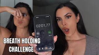 Breath holding challenge with Sweet Maria - OnlyVanessa