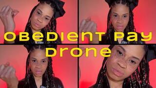 Obedient Pay Drone- Ebony Findomme Goddess Rosie Reed Financial Domination Obedience Training- 1080p HD
