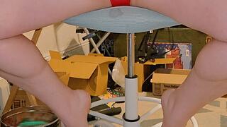 The View From Under My Desk: Hidden Office Voyeur