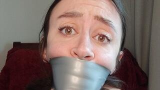 Tape Gag Escape Challenge