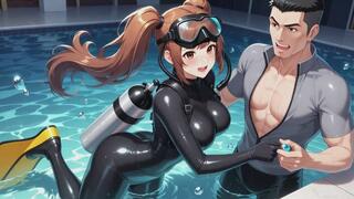 Scuba Fantasies #3: Confessions of a Deep Dive Temptress