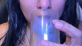 Trapped in Stepmom's Gassy Jar: Giantess MILF Burps on Tiny Man - Microphilia Vore Threat & BDSM Domination Fantasy