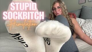 Stupid Sockbitch Humiliation