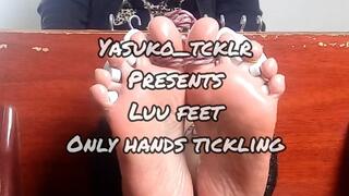 Luu feet only hands tickling