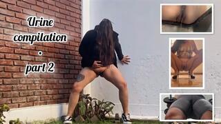 Urine compilation! Part 2