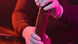 Just Stroking my Big Black Cock