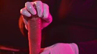 Teasing My Big White Cock