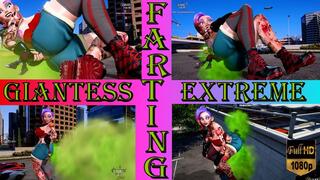 SPECIAL OFFER: Giant Woman Farts in the Face of an Arrogant Dude, Shoves Him Deep Inside Her Massive Ass, Turns Him into a Human Dildo While Blasting Hot Gases Right into His Mouth - FULL HD VERSION