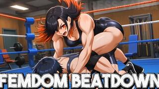 Mixed Wrestling Destruction - Goddess Rika Completely Owns You On The Mat