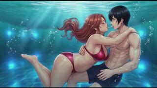 Underwater Fetish Fantasies #6B: Confessions of an Underwater Breath Queen (Animated)