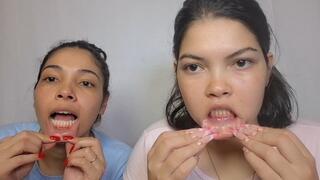 Extreme lip elongation