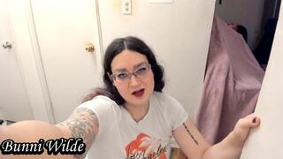 Trans Roommate Part 3: Trans Neighbour is a Desperate Dick Sucker