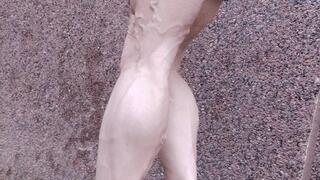 Flip flops flexing hard