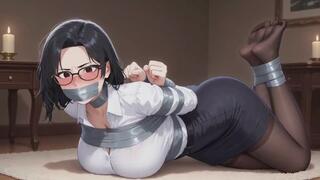 Bondage Fantasies #95B: Confessions of a Hogtied Secretary's First Thrill (Animated)