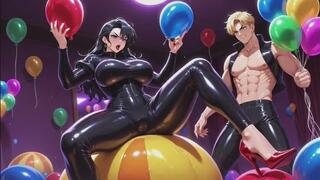 Inflatables Fantasies #8: Confessions of a Shiny Inflatable Temptress