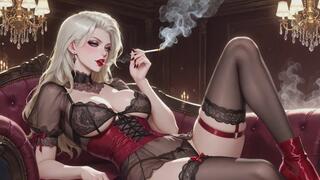 Smoking Fantasies #6: Confessions of the Velvet Smoke Siren