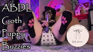 ABDL Goth Puppy Buzzies