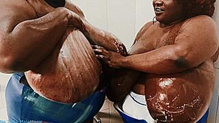 Maja meets Angela and Krissy Part 1 - A hot Morning Shower with Angela & Krissy (Clip No 2961 - mp4 version)