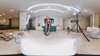 WET PANTYHOSE ART Episode 3 in VR